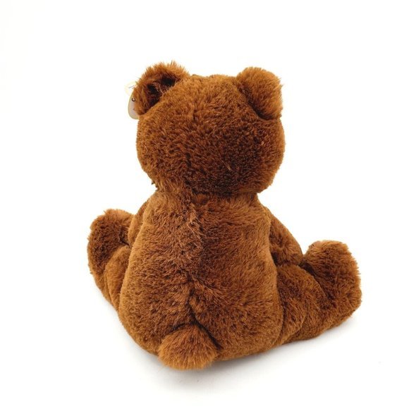 Bearington Barnaby Chocolate Brown Teddy Bear 10"‎ Plush Stuffed Toy With Tags - Picture 6 of 10